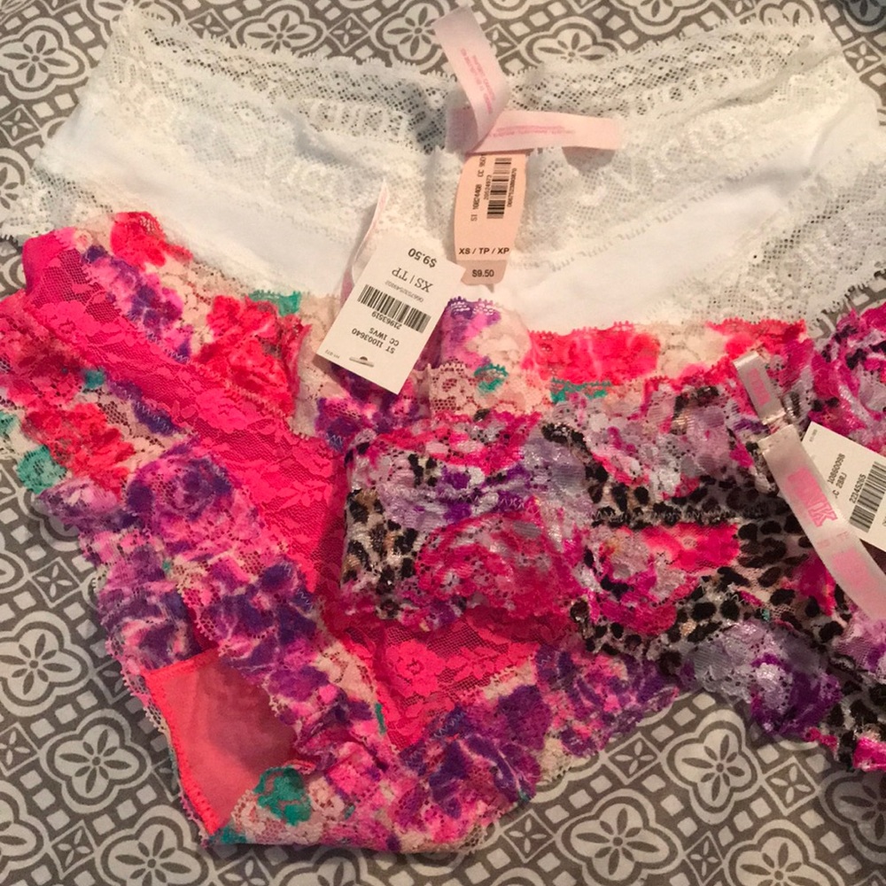 New panties pink